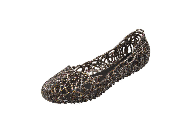 Kunsto Women's Bird Nest Jelly Ballet Flats Shoes
